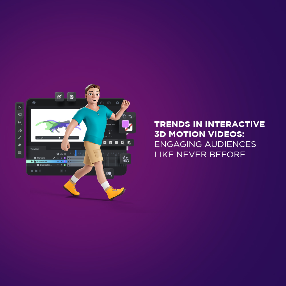 Trends in Interactive 3D Motion Videos: Engaging Audiences Like Never Before