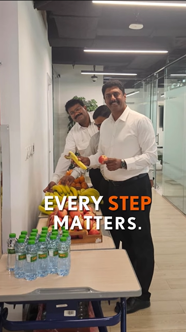 Every step matters